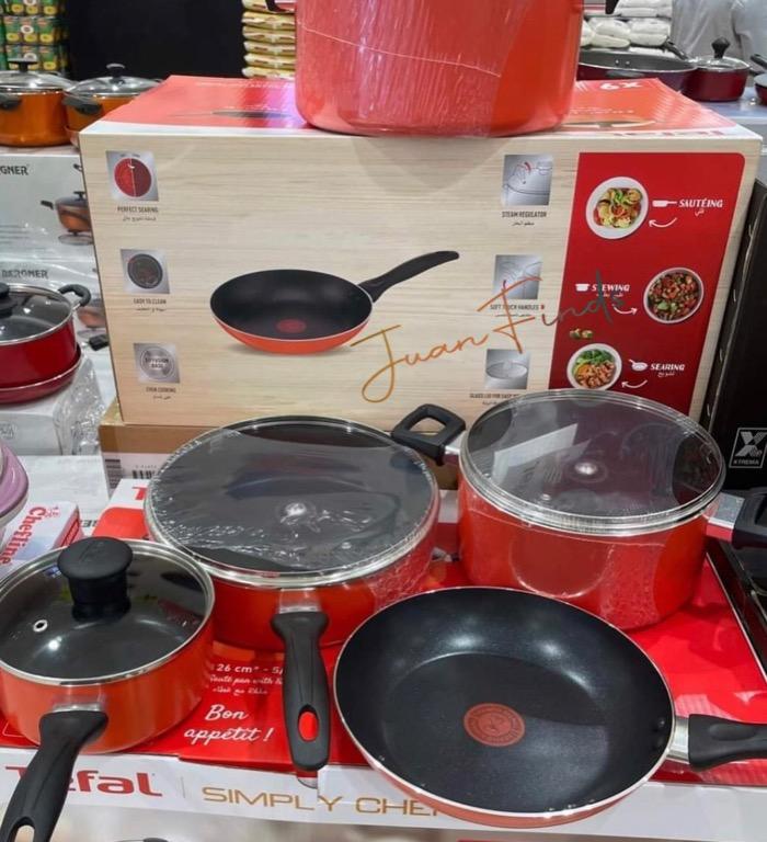 TEFAL CONJUNTO SIMPLY CHEF 9 PCS