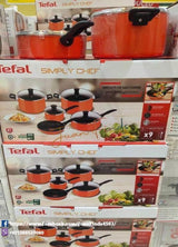 TEFAL CONJUNTO SIMPLY CHEF 9 PCS